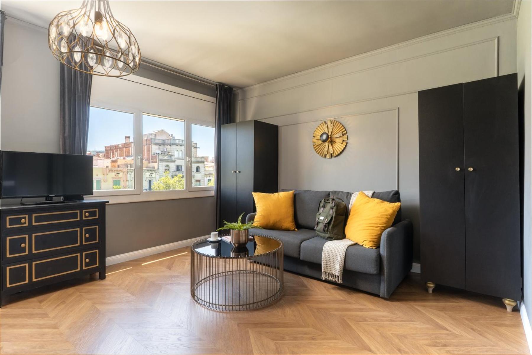 Appartement Tsa Gran Via à Barcelone Extérieur photo